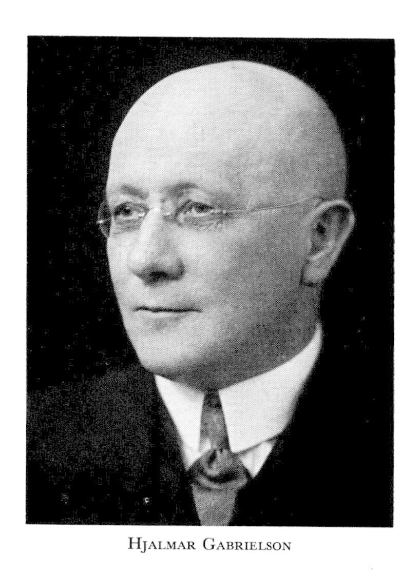 GABRIELSON, Hjalmar